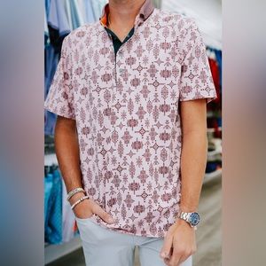 NWT Greyson Spirit World Golf Polo.